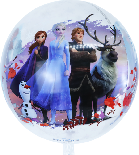 아나그램 오브풍선 겨울왕국2 엘사 안나 올라프 투명호일