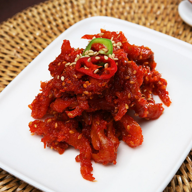 속초천하젓갈 명태초무침 명태회무침 속초명물 직접제조, 500g, 1개