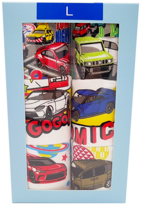 TOMICA 男童三角內褲 L尺寸 6件組