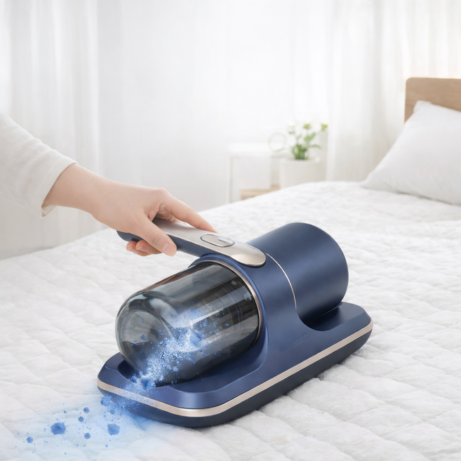 무선 침구청소기 판매 1위 리우네 무선 침구 청소기, 블루, SI-BC889