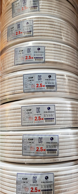 로맥스 2.5SQ 2C 70M 로멕스 전선 CVF 전기선, 1개