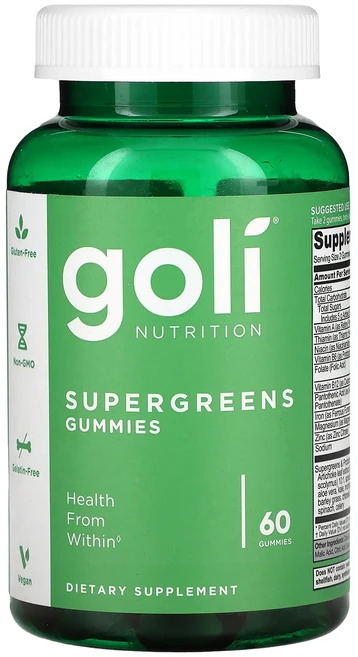 몸관리하세요 겨울입니다 Goli Nutrition 슈퍼그린 구미젤리 구미젤리 60개 특별관리진행, GoliNutrition슈퍼그린구미젤리구미젤리60개 - 쿠팡