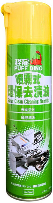 油頭先生恐龍噴霧式環保去漬油 - 強力廚房除油清潔劑, 1個, 420ml