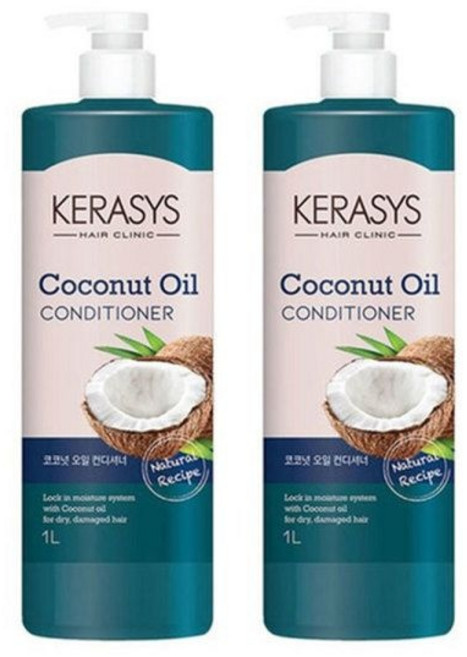 케라시스 코코넛오일 린스 1L 2개 컨디셔너
