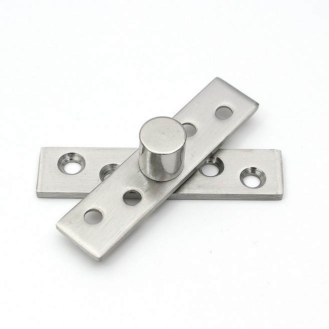 360도 회전경첩 스테인레스 스텐회전 힌지 매립경첩 피벗경첩 피벗힌지 가구문 방문 화장실문 힌지 100, 1개