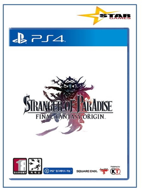 [미개봉 우체국택배] PS4 스트레인저 오브 파라다이스 파이널판타지 오리진 [정식발매 한글판] 플스4 플레이스테이션4 새상품 실물CD