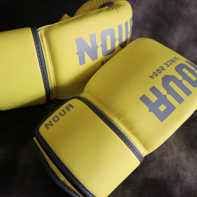 NOVABOXING 노바복싱 433 백글러브, 노랑