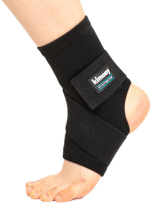 키모니 네오맥스 슬리브 벨트 발목보호대, 2개, 블랙