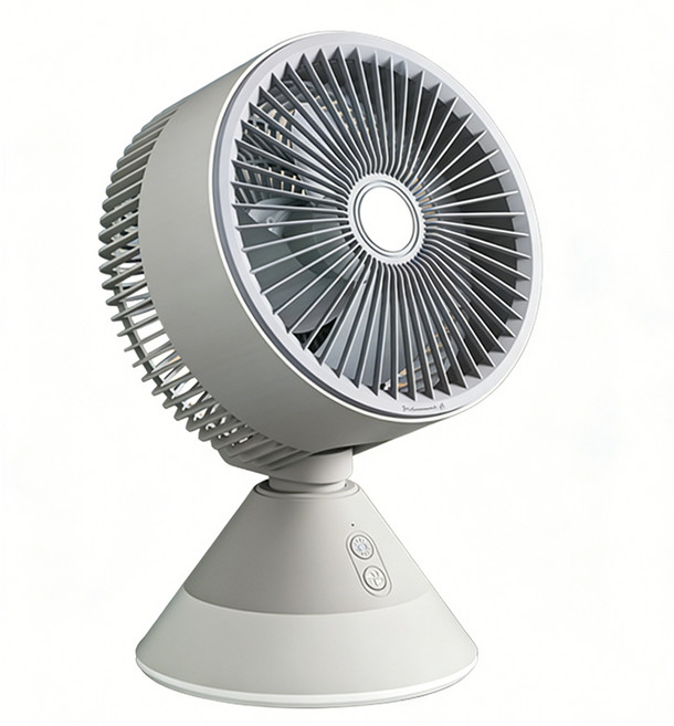 가정용 써큘레이터 미니 선풍기/ 무소음 무드등 회전 에어 서큘레이터, Bld-898