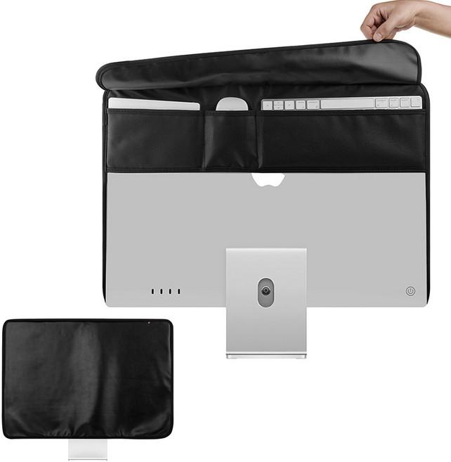 스냅케이스 아이맥 24인치 모니터 커버, 젠틀블랙, 1개