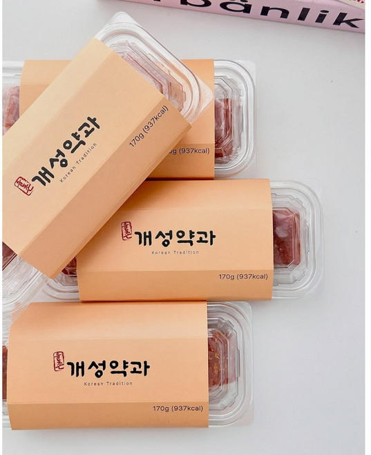 [율촌] 개성약과 고급 전통과자, 10개, 170g