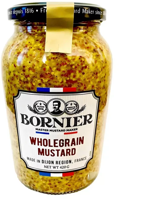 (1+1) 보르니에르 홀그레인 머스타드 420g 2Set, 1세트