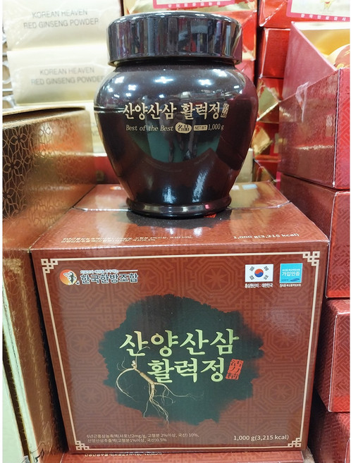 특가할인 생산삼을 갈아넣은 장뇌산삼 활력정1000g, 1개, 1kg