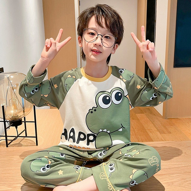 兒童長袖睡衣套裝