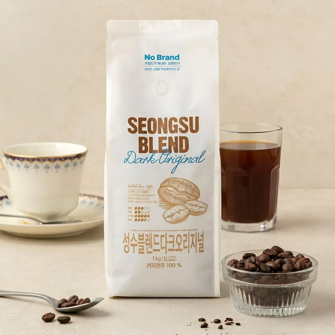 노브랜드 성수블렌드 다크오리지널 1kg, 6개