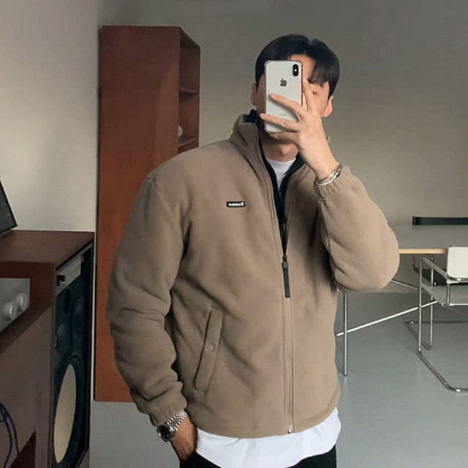 치트키 남녀공용 알베르 6컬러 융털 플리스 집업