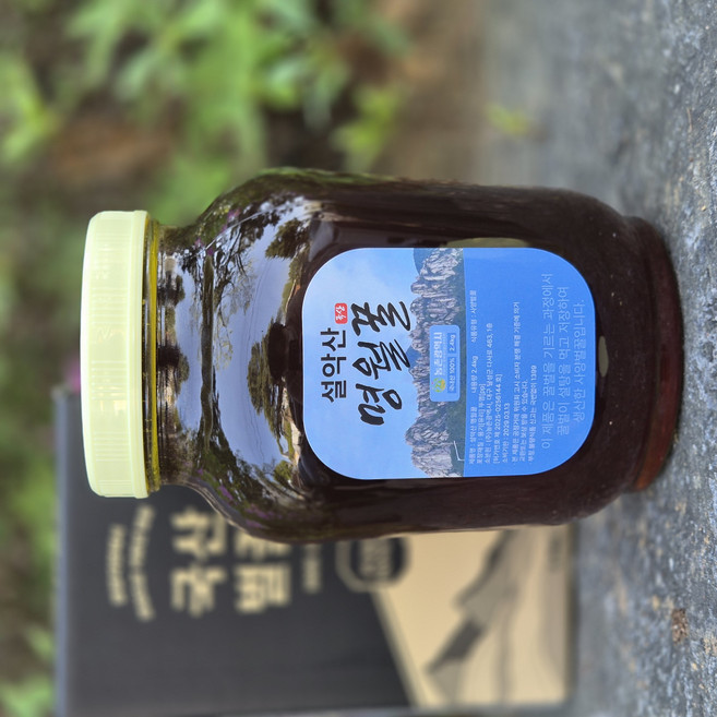 국산 설악산 명월꿀 밤꿀 사양벌꿀 2.4kg, 1개, 2.4g