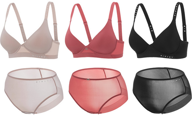 시슬리 노와이어 시그니처 몰드 브라팬티 3세트 (기본형)