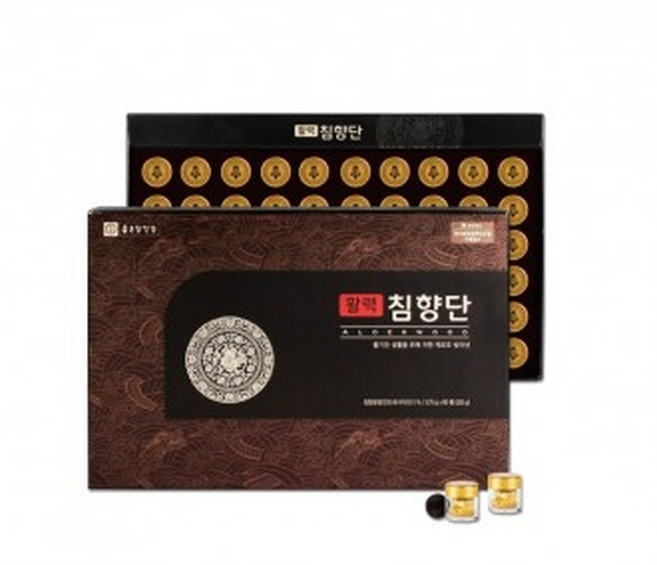 [2026년 설명절 특선] 종근당건강 활력 침향단 3.75g x 60환 -설 추석 명절 감사 선물세트-, 100g, 1개