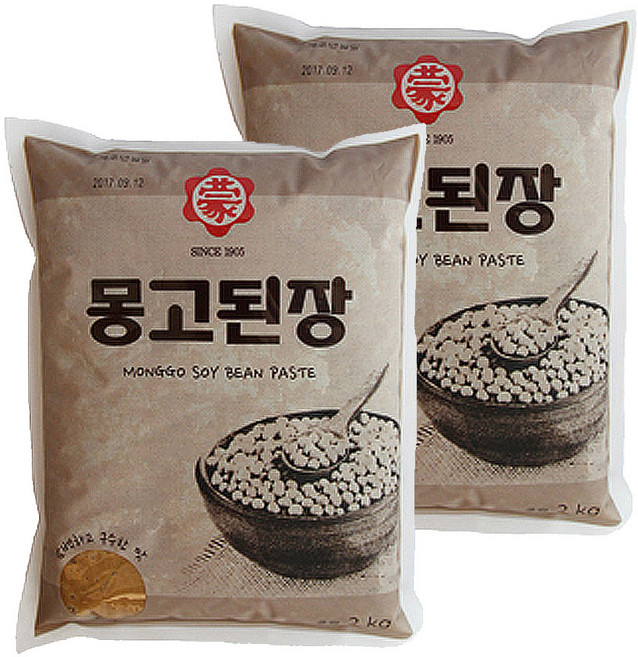 [몽고장유] 부천 몽고된장 2kg, 2개