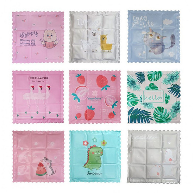 제이와이홀딩스 사무실 학생 의자 반려동물 여름 쿨방석 18종, 10.레인보우