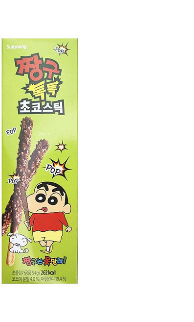 짱구 톡톡 초코스틱 54g (3개입) x 8개