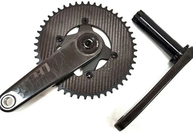 LEESE 초경량 도로 자전거 탄소 크랭크 셋 더블 체인 휠 54-40T/52-36T/50-34T/크랭크 170mm 150MM 160MM 1, 01 150MM, 12 Crank-C 54-40T