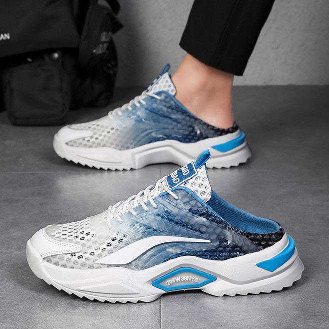 Makone 남자 편안한 통기성 블로퍼 슬리퍼 운동화