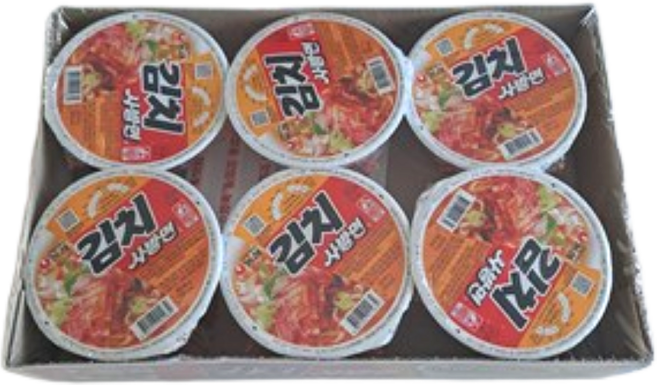 김치사발면 86g, 6개