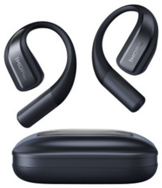 원모어 오픈형 블루투스 무선 공기전도 이어폰, 검정, s70