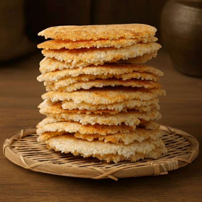 스윗쿡 우리쌀로 만든 구수한 솥뚜껑 누룽지, 4.5kg, 1개