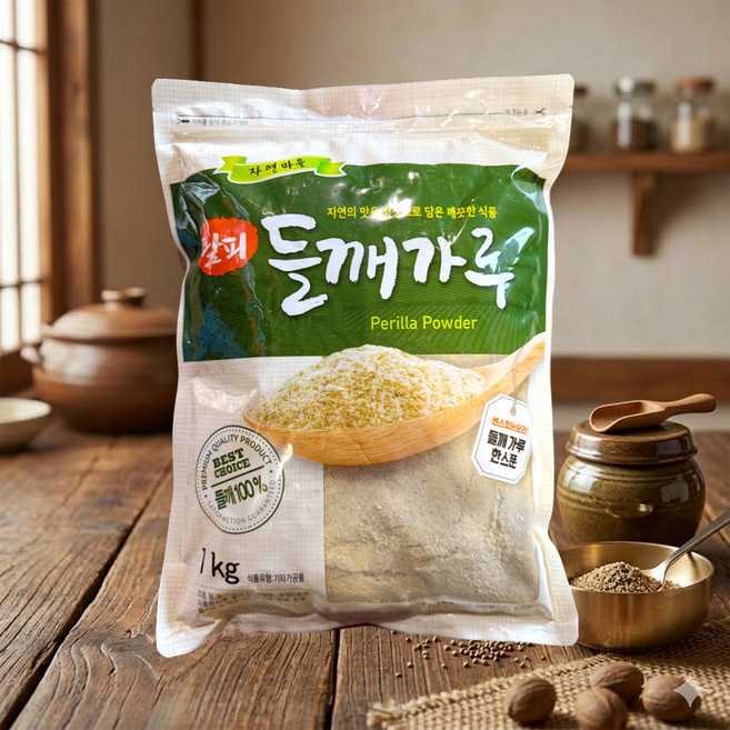 탈피 들깨가루 1kg 중국산 들깨 100%, 1개