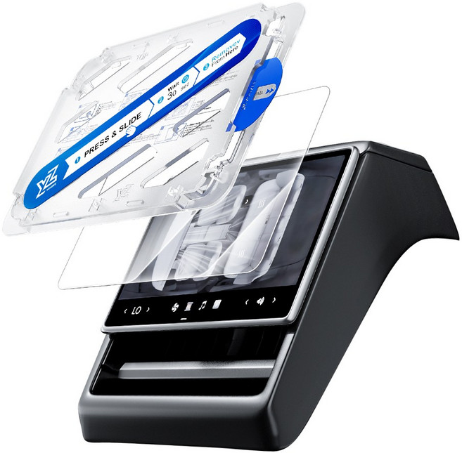 YZ 테슬라 뒷줄 스크린 모니터 보호 필름 블루라이트 차단 2026 모델Y 프리미엄, 1GB, HD(모델YL/모델3하이랜드/25-26모델Y)