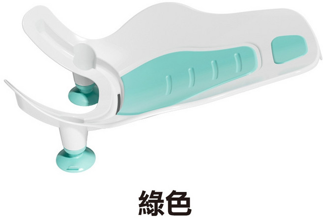 嬰兒洗澡輔助架 單手洗屁屁輕鬆省力, 綠色, 綠色