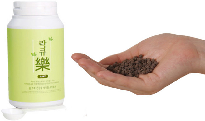 락큐 순도 차전자피 식이섬유 환, 1개, 120g