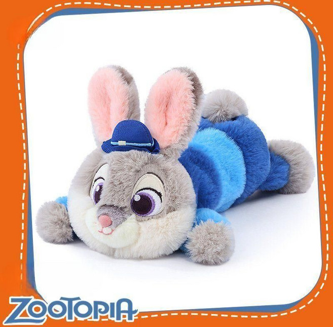 주토피아 인형 필통 파우치 케이스 귀여운 주디 닉 경찰관, A, 1개