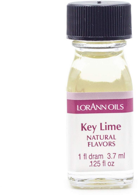 로랜 키 라임 초강력 향료 1드램 병 (3.7ml) LorAnn Key Lime Super Super Strength Flavor 1 dram bottle (.0125 fl o, 1개, 9.07g