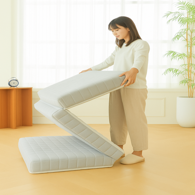 데보코 3단 접이식 매트리스