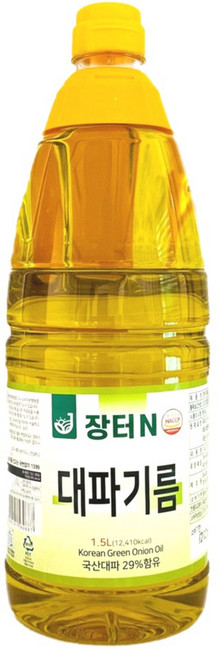 장터엔 파기름 국산 대파기름 1.5L, 1개