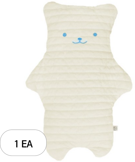 현미온미 온미프렌즈 찜질팩 온미베어 흰둥이, 1개