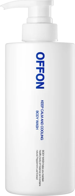 오프온 킵 캄 앤드 쿨링 바디워시 아쿠아플로럴향, 500g, 1개 - 쿠팡