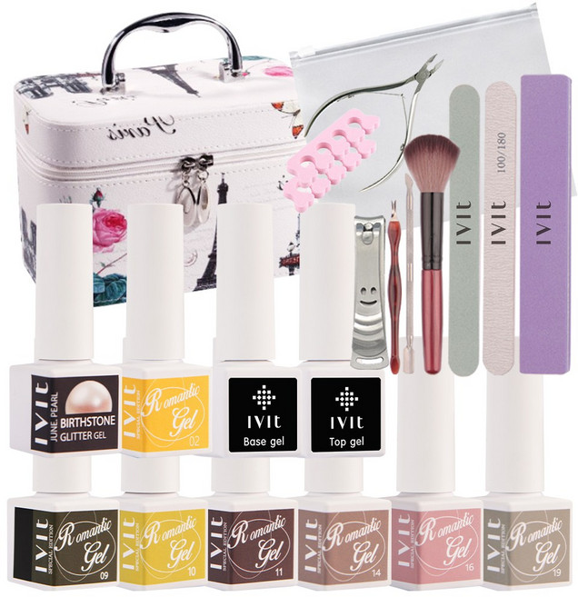 아이빛 젤네일 컬러젤 소네행복 젤네일세트, 소네행복_D, 1개