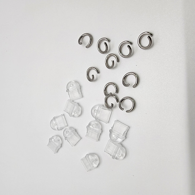 충전단자 보호캡 키링 충전기 보호캡 USB 케이블 핸드폰 부자재 DIY 폰꾸, 10개, C타입