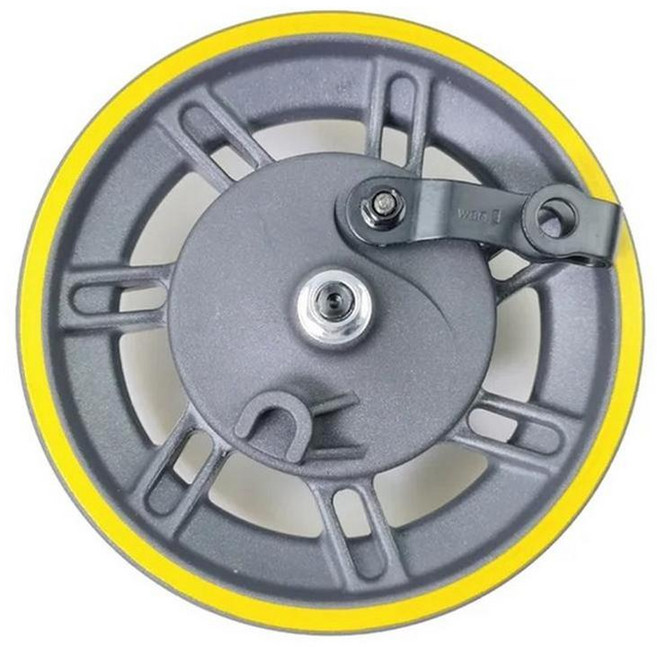 드럼 브레이크가 전기 스쿠터 앞바퀴 허브 알루미늄 링 예비 부품, 1개