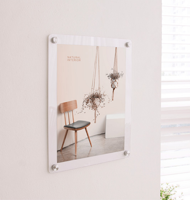 자석프레임 A3 297X420 부착용, 흰색