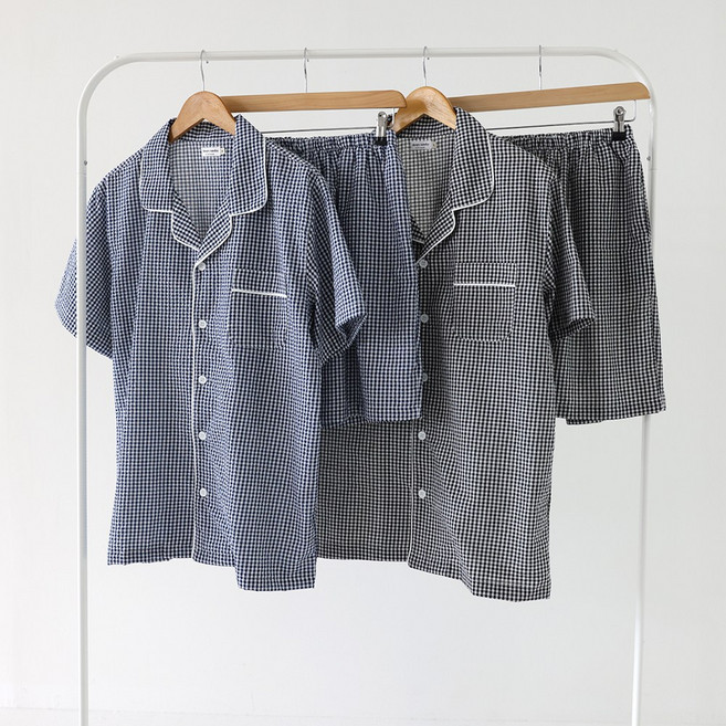 슬리피선데이 남자 시어서커 잠옷세트 빅사이즈 파자마