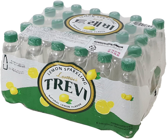 트레비 탄산음료 레몬맛 무라벨, 300ml, 30개