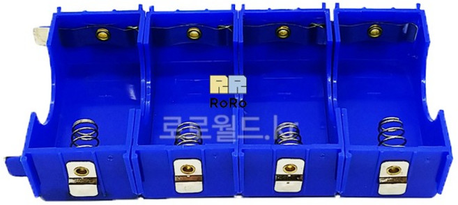 건전지 끼우개 4개1조 DM (직렬 병렬 연결)/과학 실험 키트 교구 도구 만들기