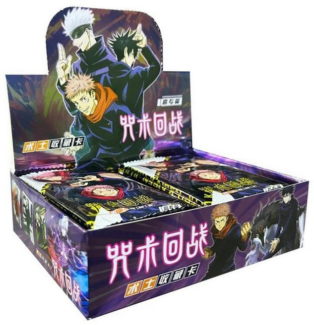 컬렉션 카드 일본 애니메이션 박스 캐릭터 희귀 플래시 디럭스 에디션 보드 게임, 1개, 1. 1box