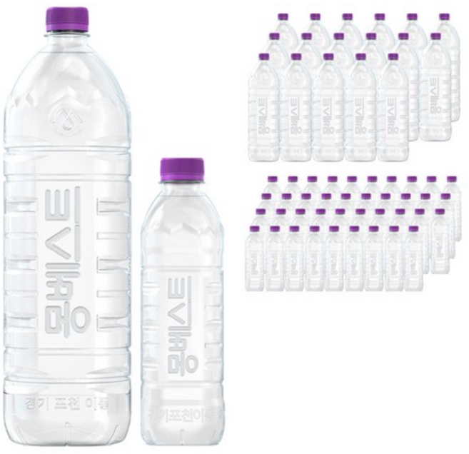 몽베스트 생수, 2L, 12개